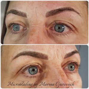 microblading, hair strokes